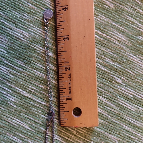 Silver with Grey Stones Necklace - Picture 2 of 4